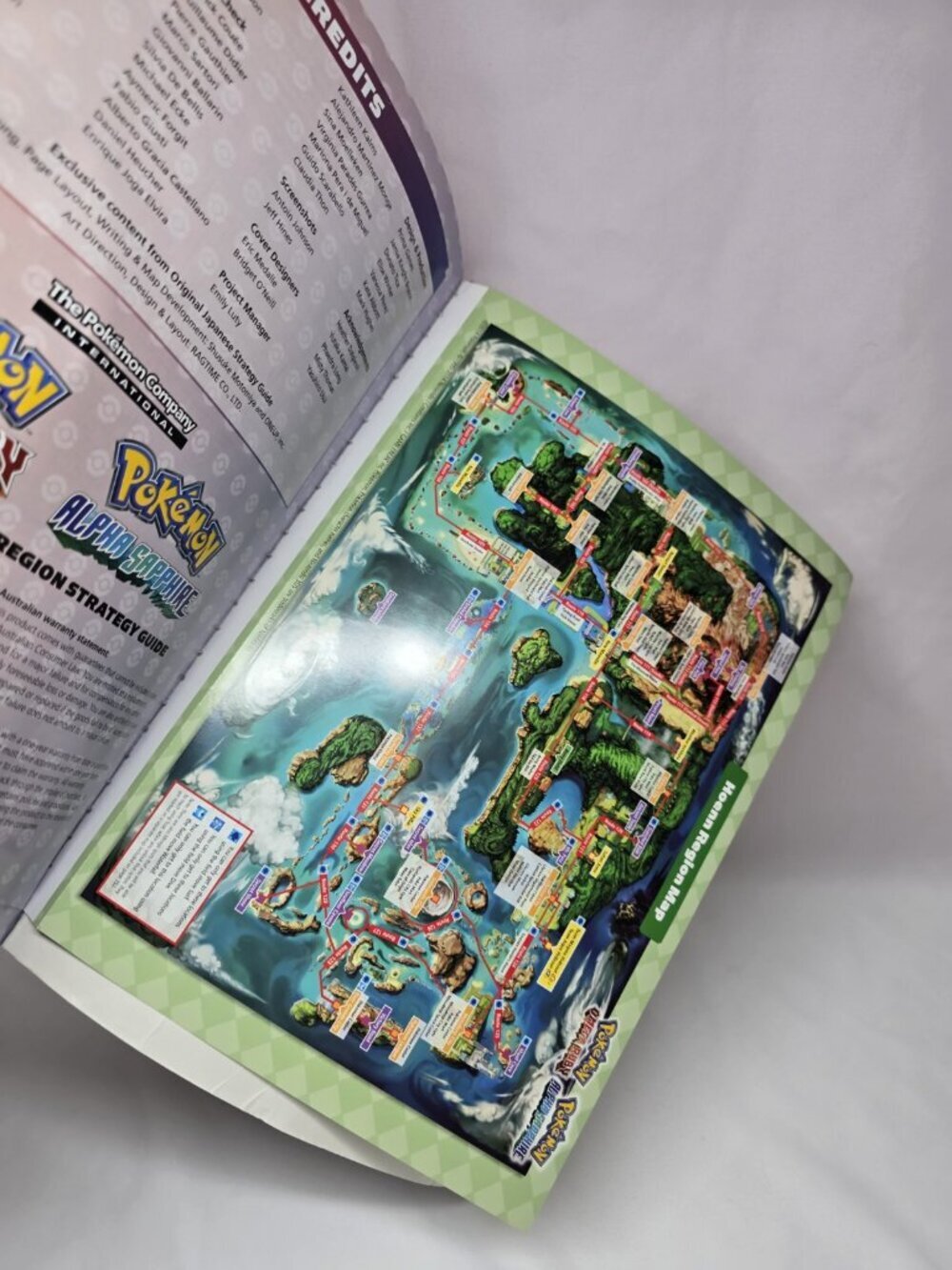 Pokemon Omega Ruby & Alpha Sapphire Official Hoenn Region Strategy Guide Book - Picture 5 of 9